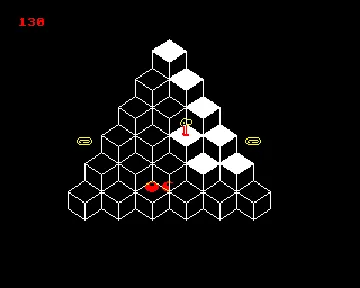 Cubert (1986)(Beebug)[CUBERT] screen shot game playing